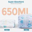 Bestle Male Dog Wrap, Disposable Dog Diapers, 40 Count, M (Waist 19.7-23.6), Wetness Indicator, Ultra Protection, Leak Proof, Super Absorbent, Soft