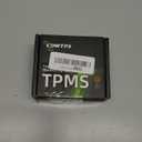 2PCS 433MHz Tire Pressure Monitoring Sensor with Rubber Stem Compatible with Chevy GMC Cadillac Buick Pontiac, Replace 13528563