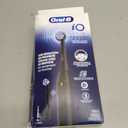 Oral-B Rechargeable Electric Toothbrush, iO2 Starter Kit, 3 Cleaning Modes, Automatic Pressure Sensor to Protect Gums, 2 Brush Heads, Night Black