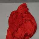 Yahpetes 2 Pcs Chair Covers Polyester Spandex Banquet Chair Cover Universal Washable Slipcovers Protector Removable Chair Seat Covers for Wedding Banquet Dining Party Decorations (Red)