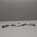 Lat Bar Cable Machine Attachment, Curl Pulldown Bar with Full Rotation and Rubber Handle for Gym, Strength Workout, Body Training, Muscle Building, 30 Inch