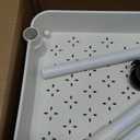 Baby Diaper Caddy, Plastic Movable Cart for Newborn Nursery Essentials Diaper Storage Caddy Organizer for Changing Table & Crib, Easy to Assemble, Beige