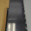 SUPERJARE 0.56'' Thick 6 Pcs 24 Sq Ft Rubber Top Exercise Equipment Mats, High Density EVA Foam Mats with Rubber Top, Interlocking Gym Flooring for Home Gym, Protective Workout Mat, Black/Grey