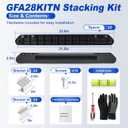 [Patented] GFA28KITN Stacking Kit for GE 28"W Washer Dryer Stack Bracket Kit - Compatible with GE 28 inch Width Front Load Washers and Dryers Laundry Stacking Kit