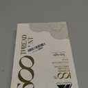 Mayfair Linen 100% Egyptian Cotton Damask Pillow Cases Queen/Standard Size Set of 2-600 Thread Count Cotton Pillowcases (Silver Grey Stripe), Soft & Cooling Extra Long Staple Sateen Pillow Covers