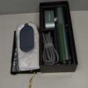 Jack & Rose Travel Steamer & Iron 2 In 1, Portable Garment Steamer, 15s Heat Up, Large Ceramic Heat Panel, 100-220V for Global Traveling (Green)