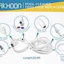 MAKHOON [Upgraded] Pool Cleaner Feed Hose Replacement for Zodiac Polaris 280 380 180 3900 Pool Cleaner Feed Hose G5(Not Compatible with Polaris 360)