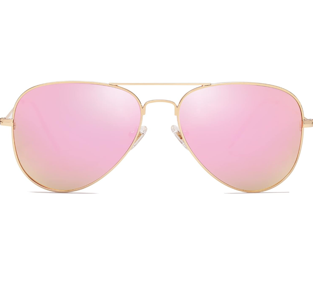 SOJOS Classic Aviator Polarized Sunglasses for Men Women Vintage Retro Style