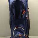 Lightweight Golf Cart Bag with 14-Way Full-Length Dividers, Rain Hood & Insulated Cooler Pocket (blue) 1 Pac
