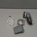 BEAUTURAL Fabric Shaver and Lint Remover, Sweater Defuzzer with 2-Speeds, 2 Replaceable Stainless Steel Blades, Battery Operated, Remove Clothes Fuzz, Lint Balls, Pills, Bobbles Gray