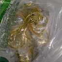 Fall Gold Napkin Rings Set of 20 - Valentine Napkin Rings Fits Various Napkins Styles, Elegant Gold Leaf Design for Dinner Parties, Special Events, Holidays & Valentine Table Decor, as Gifts for Hosts