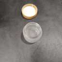 Geiserailie 30 Pieces Glass Cosmetic Containers Empty Sample Jars with Leak Proof Lids Makeup Sample Containers for Lotion Cream Cosmetic (30 Gram)