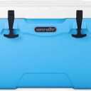 SereneLife Ultra-Tough 25-75 Quart Rotomolded Cooler Box, Holds Upto 64 Cans, Keeps Ice Up to 5 Days, Heavy-Duty Insulated Portable Ice Chest Box, Ideal for Camping, Beach, Picnics, Tailgating, etc
