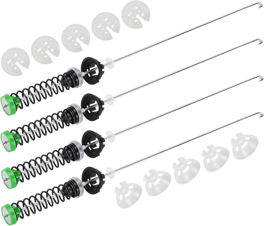 W11130362 4PCS Suspension Rod fit, for Whirlpool Maytag Kenmore Washer, 23.2 Inch, W10594080 W10735786 W10748956 W10780040 W10821710 W10901056
