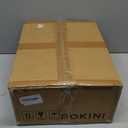 Pokini Marble Gold Rim Dinnerware Sets, Porcelain Plates and Bowls Sets, Modern Luxury Dish Set for 4, White Grey China Dinner Set for Special Occasions, Hand Wash Quickly