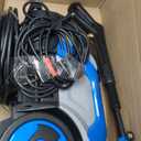 Electric Pressure Washer 5000PSI 4.0GPM Power Washers with M22-14mm Pressure Hose 33FT, Power Sprayers High Pressure with 1/4" QC Compatible Surface Cleaner for Home Cars Driveways, Blue