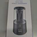 AFMAT Electric Pencil Sharpener - Auto Stop, Super Sharp & Fast, Plug in Pencil Sharpener for 6-12mm No.2/Colored Pencils - Classroom/Office/Home PS92 (Black)