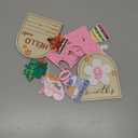 23 Pcs Baby Monthly Milestone Cards My First Holiday Wood Milestone Signs First St. Patrick's Day Easter Interchangeable Number Set Baby Announcement Wood Discs for Newborn Growth Record