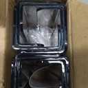 upsimples 8 Pack Vinyl Record Wall Mount Shelves, 12" Vinyl Holder for Album Record Storage & Display, Clear Acrylic Floating Shelves for Wall Decor, Kids Bookshelf, Magazine Rack, Picture Ledge | Vinyl Holder, Album Record Storage, Display, Wall Decor, Kids Bookshelf, Magazine Rack