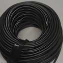Raindrip 016010T 1/4-Inch Drip Irrigation Supply Tubing, 100-Foot., for Drip Irrigation, Drip Emitters, Irrigation Parts, Systems, Black Polyethylene