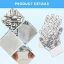 Reflexology Socks with Massage Tools and Gloves, 2 Pair Foot Massage Socks, 1 Pair Gloves, 4 Massage Tools, Acupoint Massage Tool Sets for Man and Women