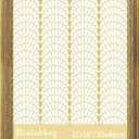 VIOLABBEY 12x18 Frame Gold, Vintage Poster Photo Frames Ornate without Mat for Wall Hanging
