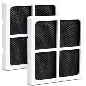 PUREPLUS LT120F Refrigerator Air Filter Replacement for LG LT120F, Kenmore Elite 469918, 9918, ADQ73214402, ADQ73214403, ADQ73214404, ADQ73334008, 2PACK, Dimensions 3.23" X 3.23"