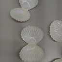 PH PandaHall 10pcs Seashell Box Container, Plastic Shell Shaped Jewelry Storage Holder White Seashell Boxes for Mermaid Beach Wedding Birthday Party Favors Christmas Home Decor, 3x3.5x1.7inch