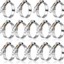 14Pack 2" T Bolt Hose Clamps - 304 Stainless Steel Turbo Intake Clamp for Turbo Tubes, Intercooler Pipes, Heavy Duty Radiator Hose Clamps Adjustable Range 58mm-65mm for 2" Hose ID