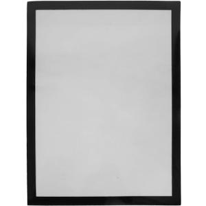2pcs Picture Frame Magnetic Gallery Photo Display Frames Office Decor Black