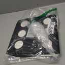 Sinmoe 6 Pcs Casino Dice Favor Boxes Bulk 7 x 7 x 7 Inch Casino Themed Party Supplies Night Las Vegas Party Decoration Three Dimensional Dice Decor for New Year Centerpieces Game(White Dots on Black)