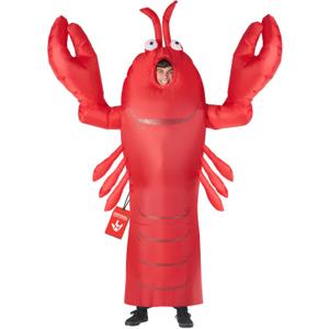Morph Inflatable Lobster Costume, Inflatable Lobster Costume Adult, Inflatables Costumes Adult, Blow Up Costumes for Adults