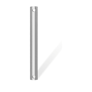 48-Inch Ceiling Fan Downrod with Extension Cord, 4-Foot Brushed Nickel Ceiling Fan Extension Rod, 1-Inch OD, Ceiling Downrod for Various Fans (Nickel, Unthreaded)