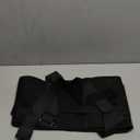 Work Back Brace for Men & Women, Adjustable Lower Back Support Belt with Suspenders for Back Pain Relief, Moving Construction Warehouse Heavy Lifting Safety & Protection (Black, Large)