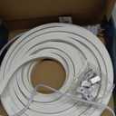 16.4ft COB Led Strip Light with Remote, 4000K Ra93+ Dimmable Bright Led COB Strip Light, White Continuous Led Strip Light for Mirror, Stair, Cabinet, Room