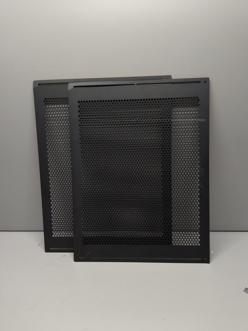 Entry Screen Door Grille,Upgraded Adjustable 16-31 in Width, 21.26 in Height, Metal Entry Screen Door Protector,Camper Screen Door Grill,RV Door Defender