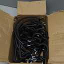 Pegboard Hooks with Extension Straps, Heavy Duty Organizer Pegboard Accessories Fit for 1/4" Pegboard, Peg Board Tool Utility Hangers for Power Tool, Drill, Bag, Cord