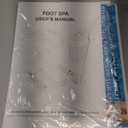 Ionic Detox Foot Bath SPA Machine, Ionic Cleanse Detox Foot Bath Spa Machine with Blue Bucket for Health Care Personal Home Travel