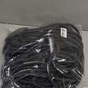 10mm/12mm (32FT/64FT) Climbing Rope, Outdoor Static Rock Climbing Rope, Tree Climbing Rappelling Rope, Escape Nylon Rope, Ice Climbing Equipment Fire Rescue Parachute Rope with 2 Steel Hooks (Black)