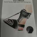 2026 Upgrade Plantar Fasciitis Night Splint with Adjustable Straps -Breathable Design for Achilles Tendonitis & Heel Spur Relief, Day & Night Use Foot Brace, FSA Eligible, Free Size for Men and Women