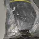 Black Tarp 20x30 Feet, 10 Mil Thick Waterproof Poly Tarps Cover UV Resistant, Rip & Tear Proof with Metal Grommets Every 20 Inches