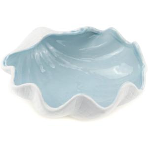MY MIRONEY Ceramic Jewelry Dish Tray Shell Shape Rings Bracelet Trinket Holder Ocean Style Earrings Necklace Storage Jewelry Tray Decorative Key Bowl Candy Storage Holder