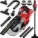 Cordless Vacuum for Miwaukee Battery, 5 in 1 Lightweight Handheld Vacuum Cleaner with 500W Powerful Motor, 46 CFM Portable Hand Vacuum with Filtration HEPA for Floor, Carpet(Battery Not Included)