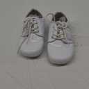 Josmo Baby Boys Dress Shoes  Casual Leatherette Derby Walking Shoes (Infant/Toddler) (White Patent Perf)