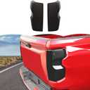 RT-TCZ Smoked Black Tail Light Lamp Cover Guard Trim Decoration Exterior Accessories for Chevrolet Chevy Colorado 2023 2024 2025
