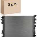 Engine Coolant Radiator Assembly Compatible with Dodge Ram 1500, Ram 2500 2009-2010 & Ram 1500 2011-2018, 1500 Classic 2019-2022, 2500/3500 2011-2013, 3.7L 4.7L 5.7L, Replace# 55056858AB