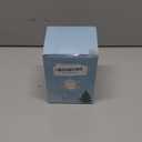 13.5 Inch Mini Knit Christmas Tree Collar - Small Xmas Tree Stand Cover for Tabletop Artificial Trees, Farmhouse Decor for Office, Stairwells & Small Spaces, Cream White