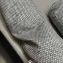 Momcozy Pregnancy Pillows, Original F Shaped, with Air Layer Cover, Grey