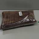 Buganda Bathroom Rugs, 24" x 16", Soft and Absorbent Microfiber Bath Rugs, Non-Slip Shaggy Shower Carpet, Machine Wash Dry Bath Mats for Bathroom Floor, Tub and Shower, Brown