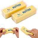 Midou Slow Rising Dumpling Squishy Butter Squeeze Toy Sensory Stress Relief Squishies Soft & Stretchy Fidget Toys for Anxiety Relief Party Favors 1Pcs with Smile Face